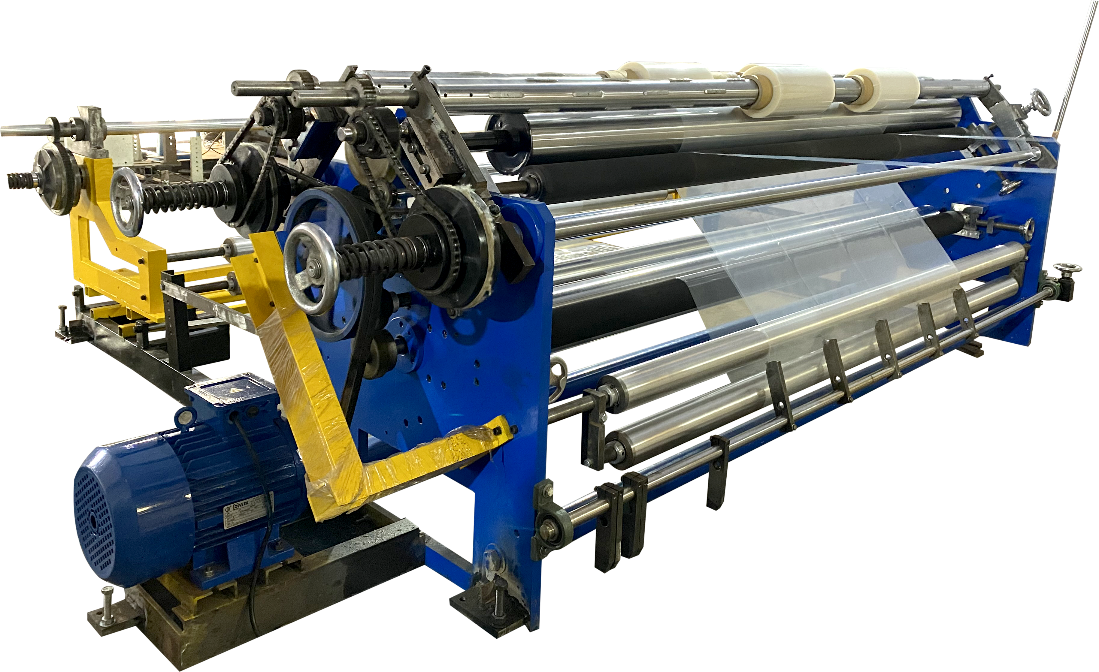 Plastic Slitting Rewinding Machine - Viva Engineering Slitter Rewinder Machine Ahmedabad