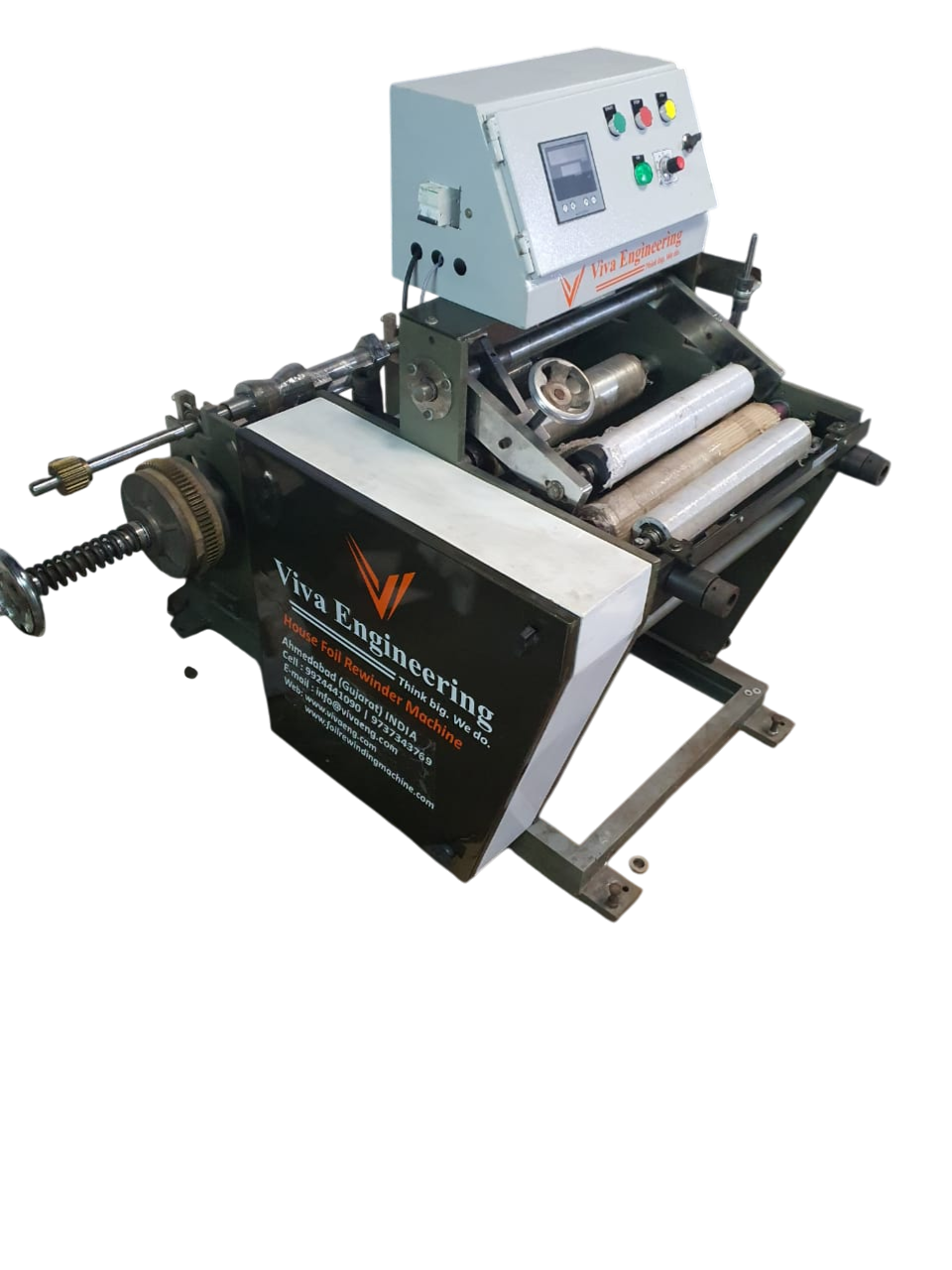 Aluminium Foil Rewinding