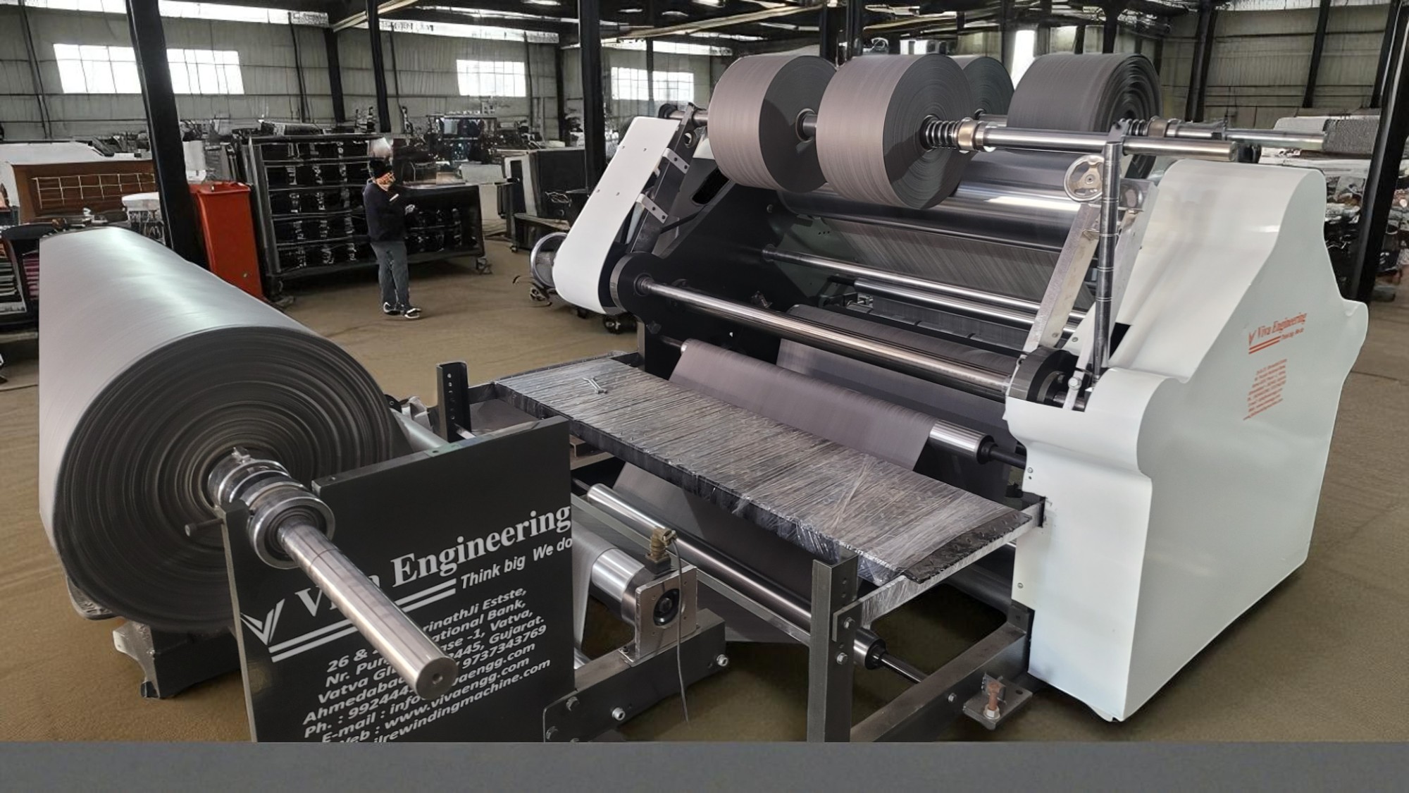 Non-woven Slitting Rewinding machine